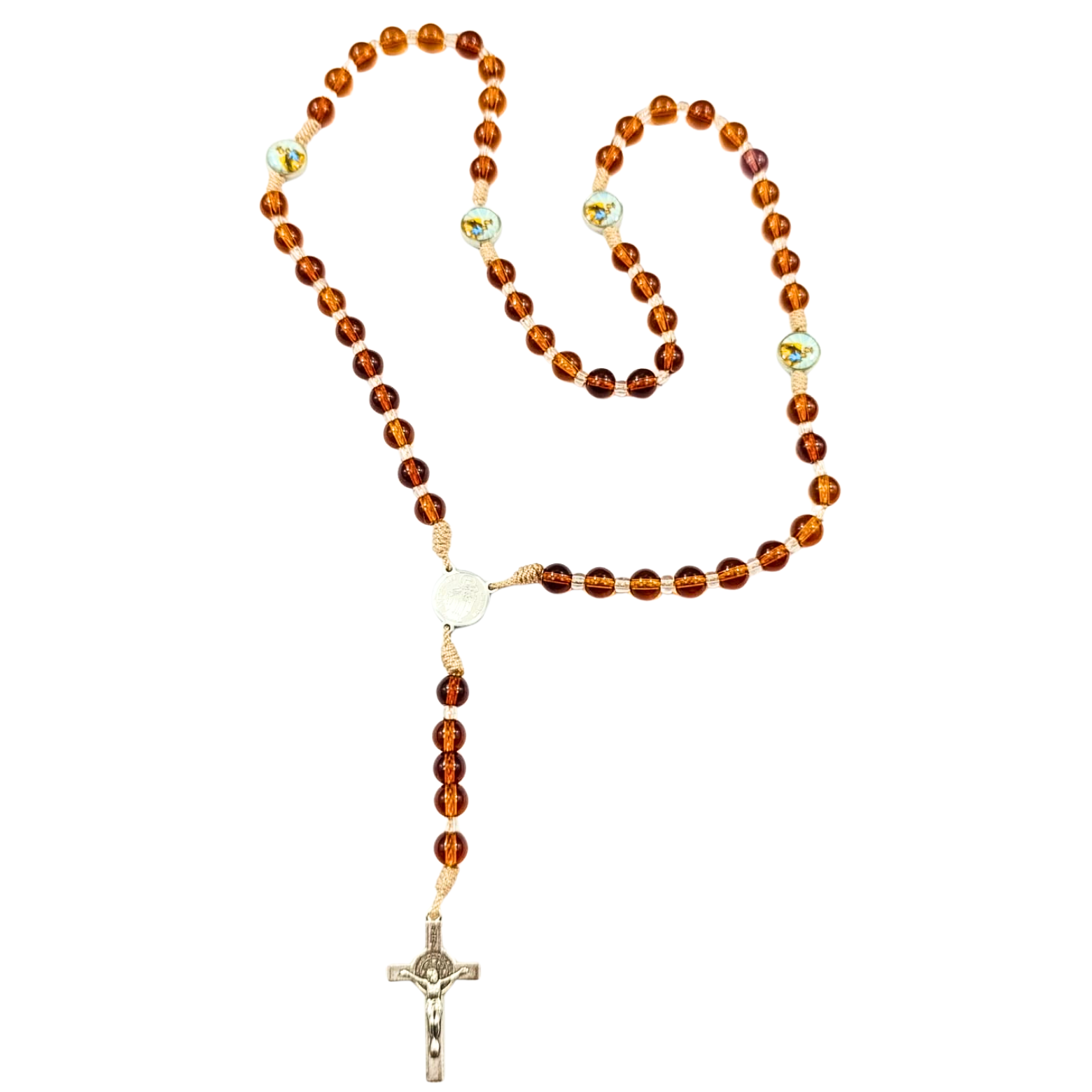 Rosario Virgen del Carmen | Ámbar Translúcido