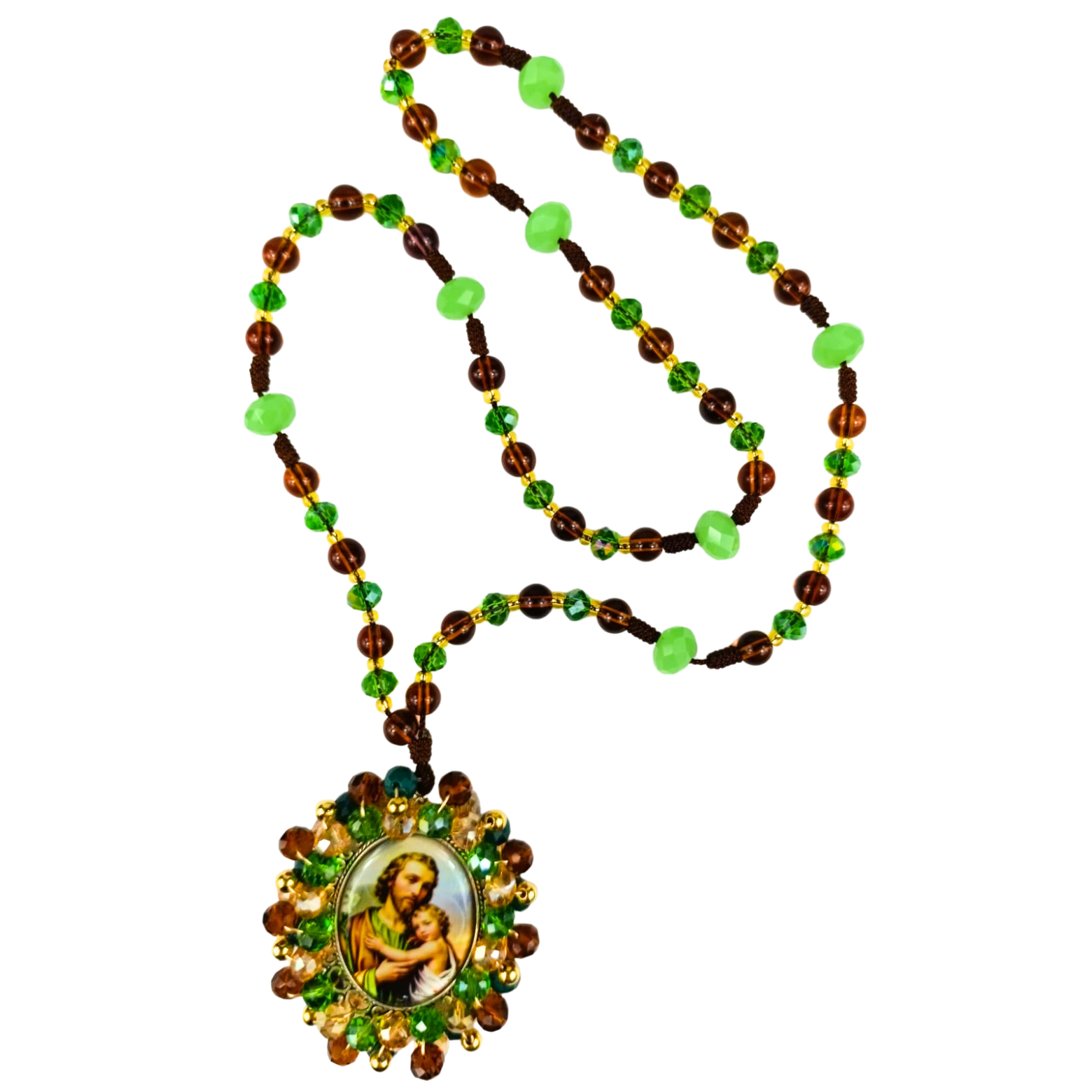 Rosario San José | Verde Cristal y Café Tornasol