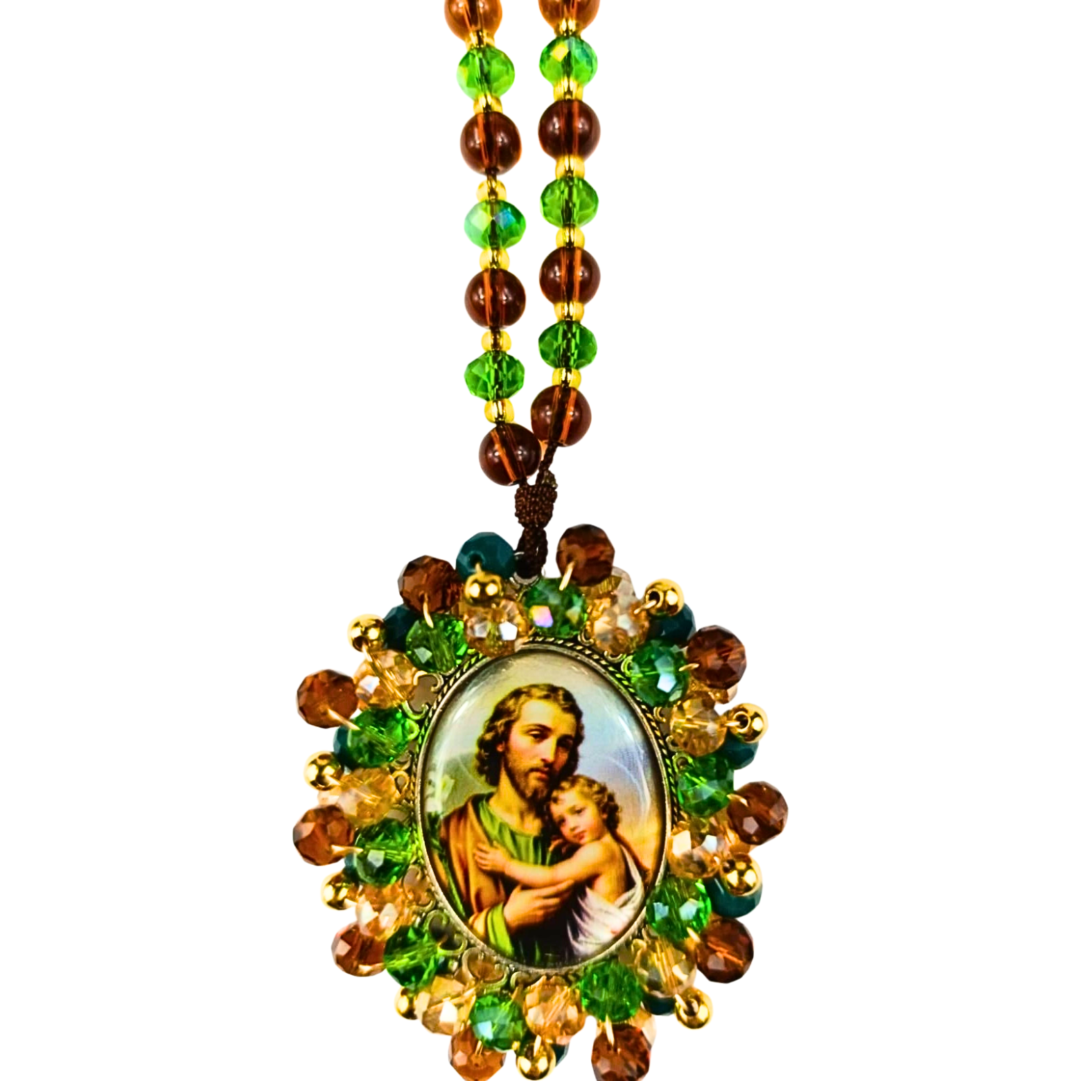 Rosario San José | Verde Cristal y Café Tornasol