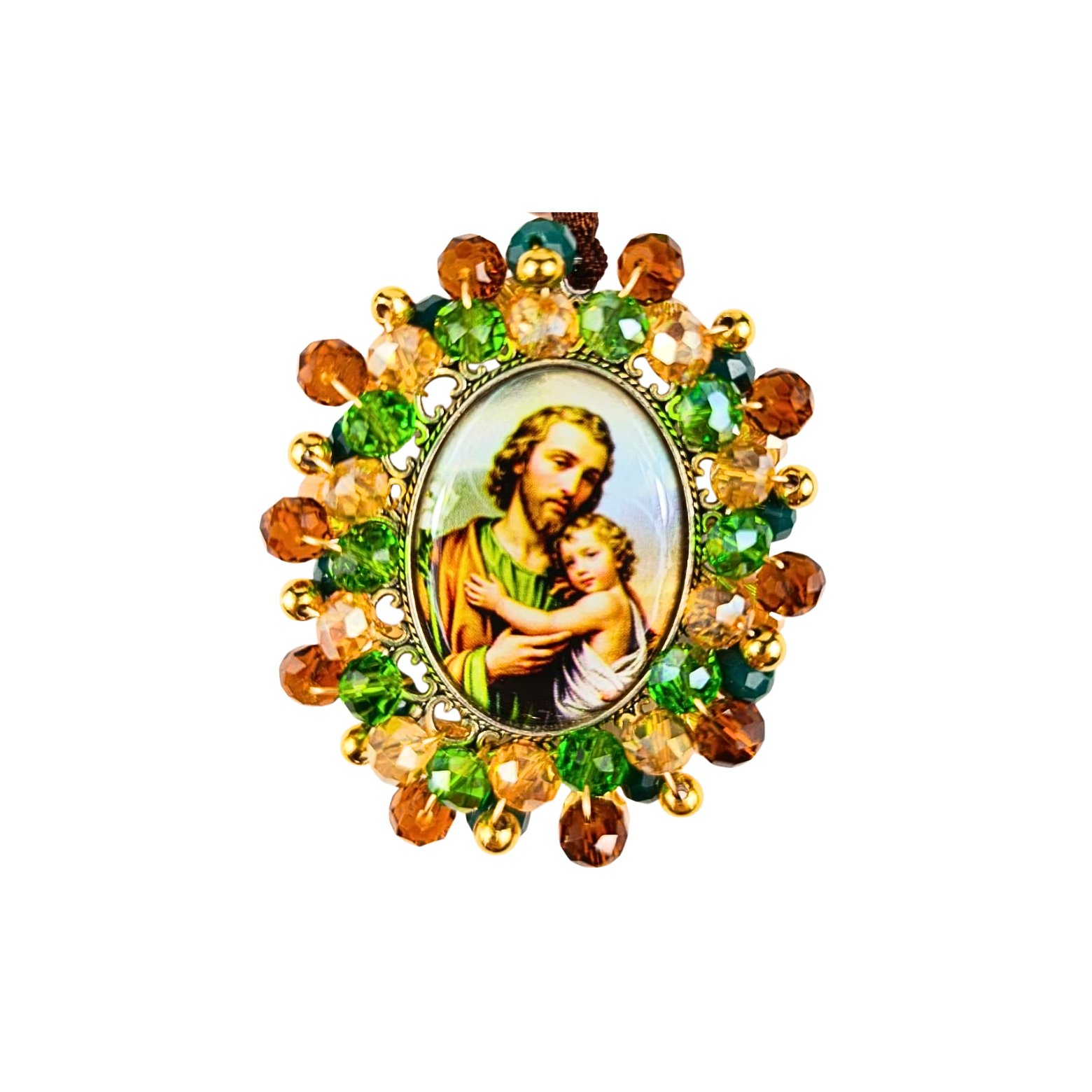 Rosario San José | Verde Cristal y Café Tornasol