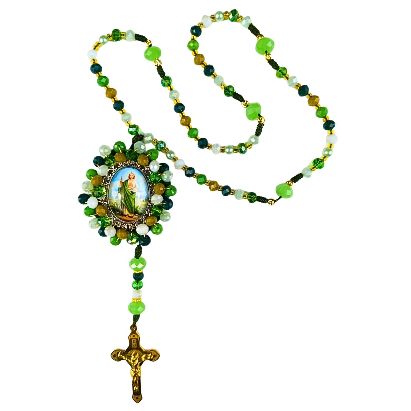 Rosario San Judas Tadeo – Verde Esmeralda