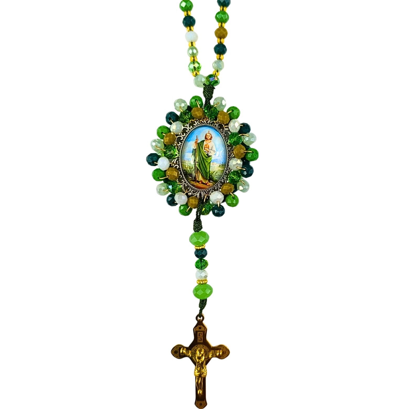 Rosario San Judas Tadeo – Verde Esmeralda