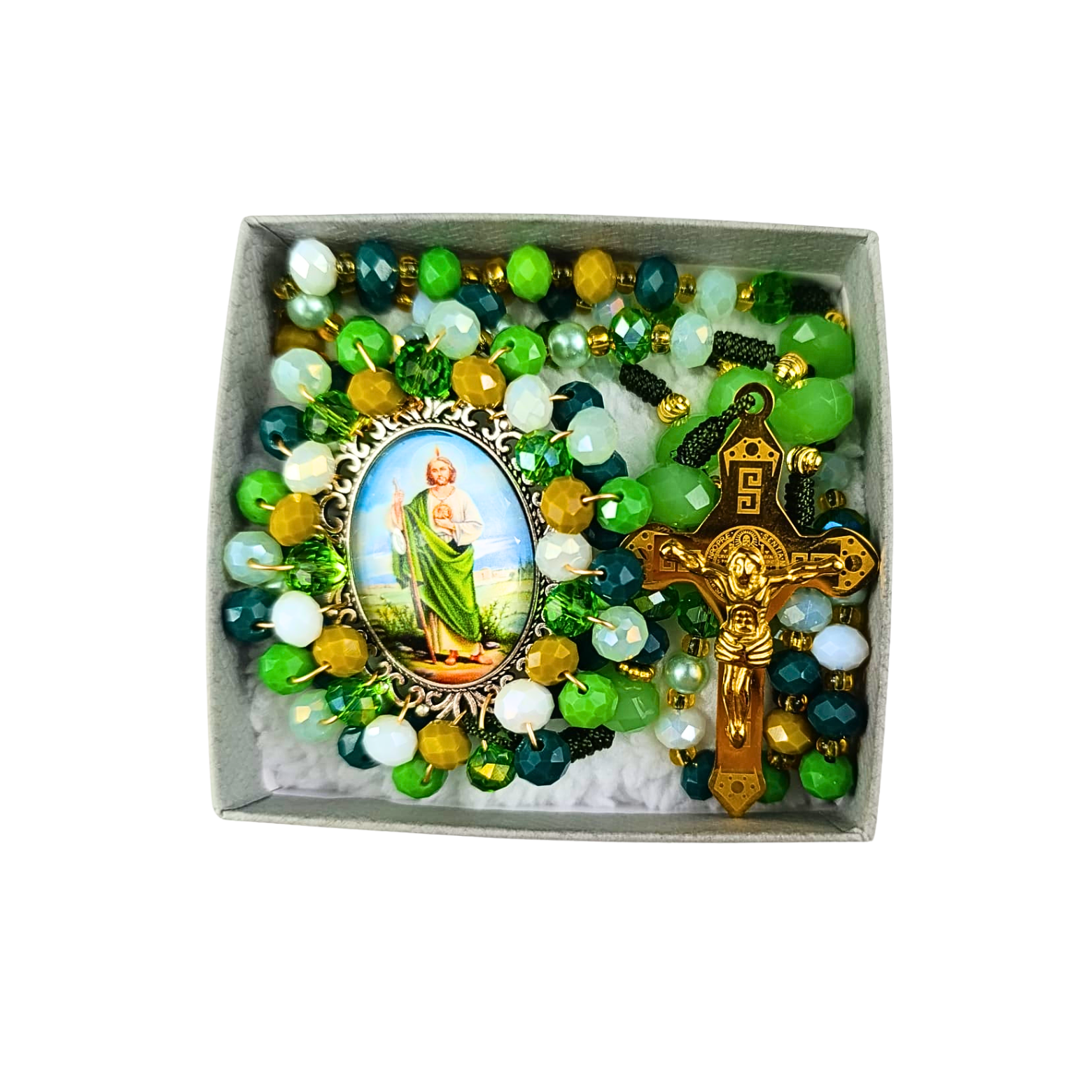 Rosario San Judas Tadeo – Verde Esmeralda