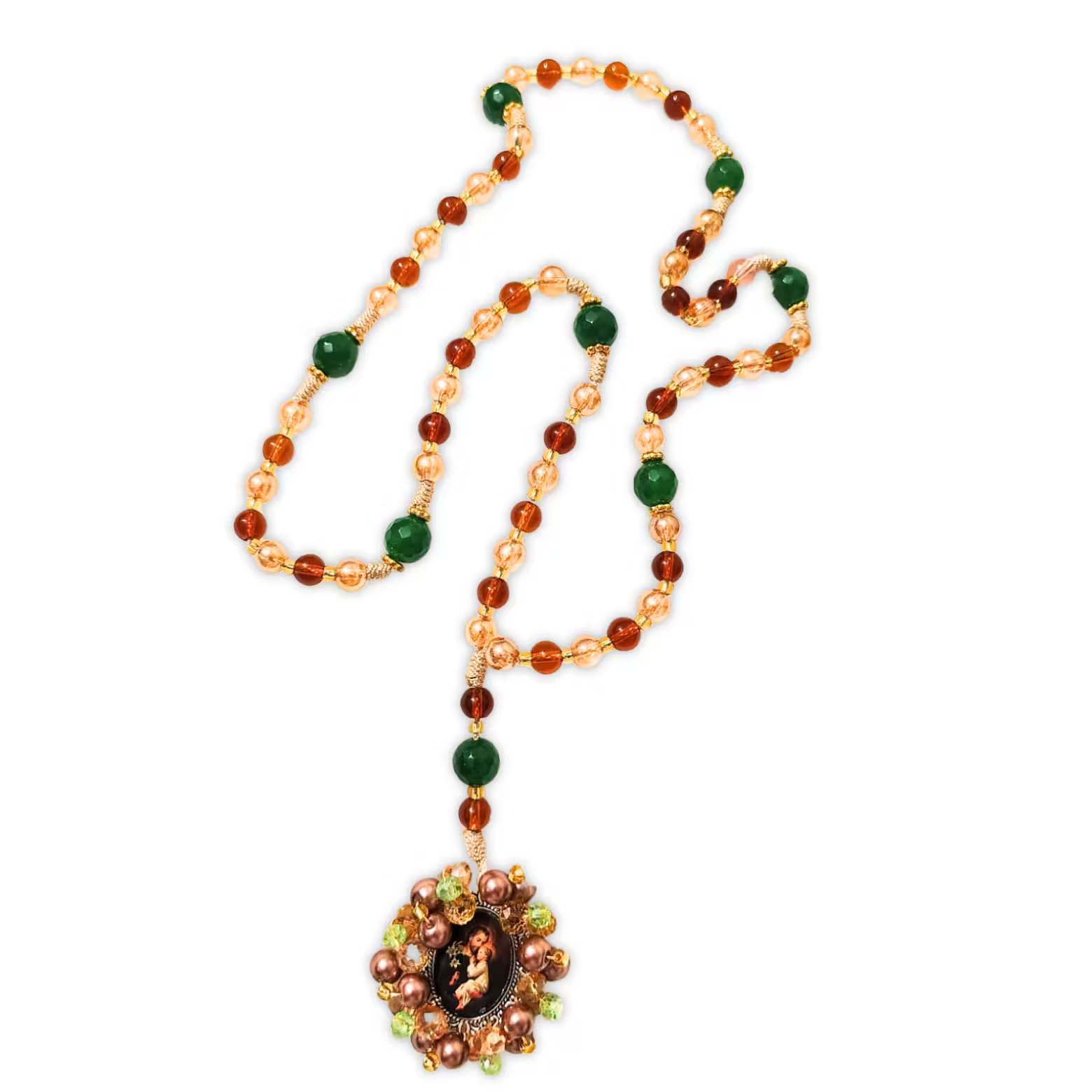 Rosario San José – Verde Jade, Café y Champagne Cristal