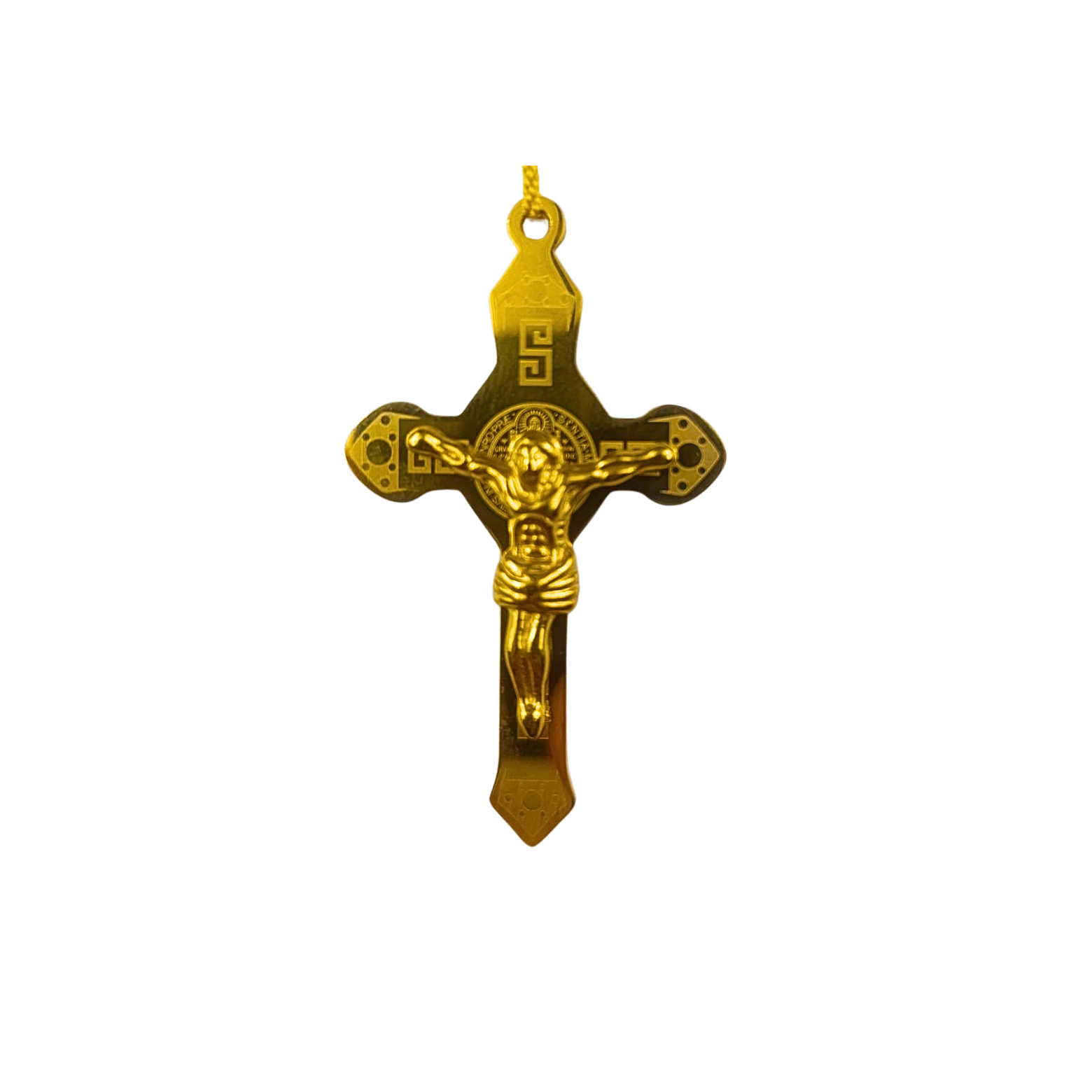 Rosario Virgen del Carmen – Dorado Cristal y Cafe traslucido